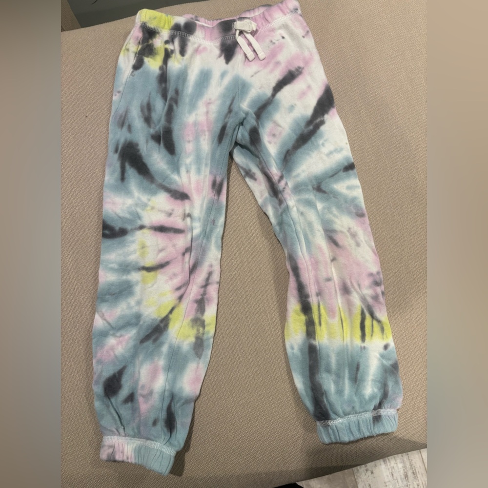 Kids Colorful Tie-Dye Sweatpants